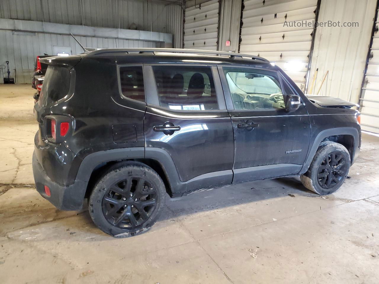 2017 Jeep Renegade Latitude Black vin: ZACCJBBB6HPE90423