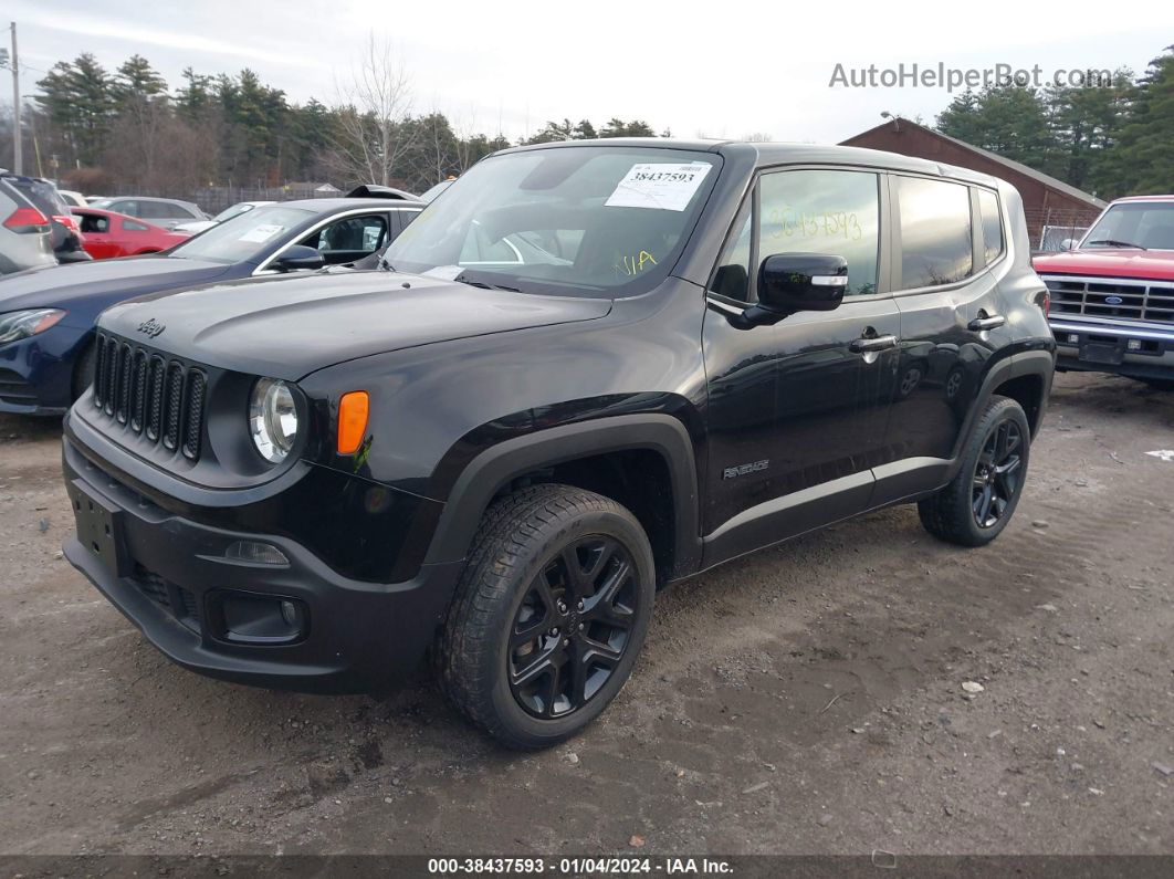 2017 Jeep Renegade Altitude 4x4 Black vin: ZACCJBBB6HPF52192