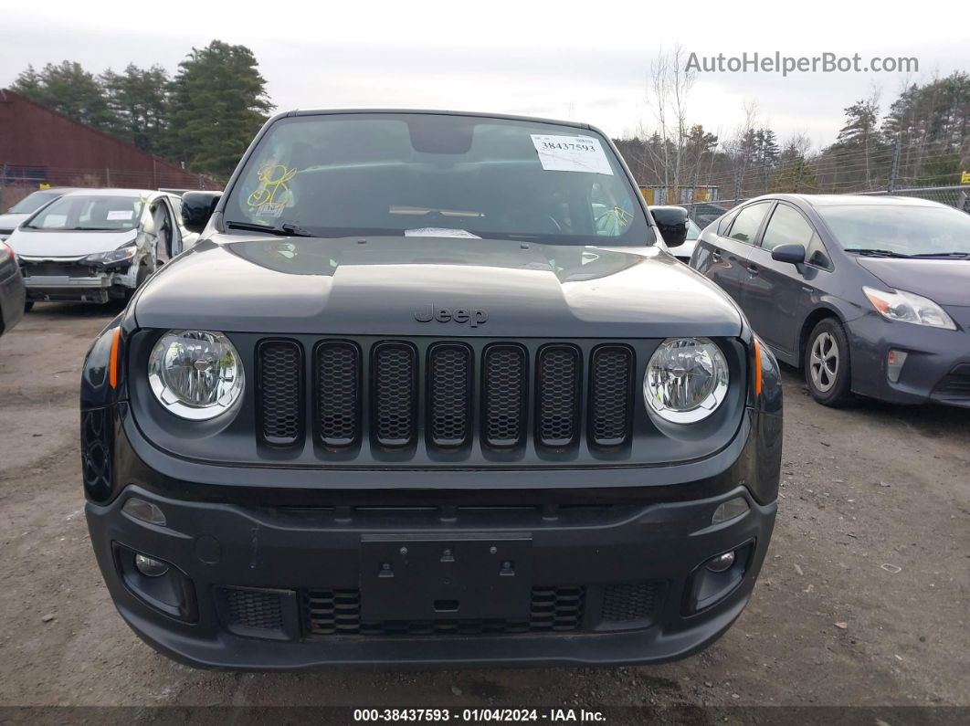 2017 Jeep Renegade Altitude 4x4 Black vin: ZACCJBBB6HPF52192