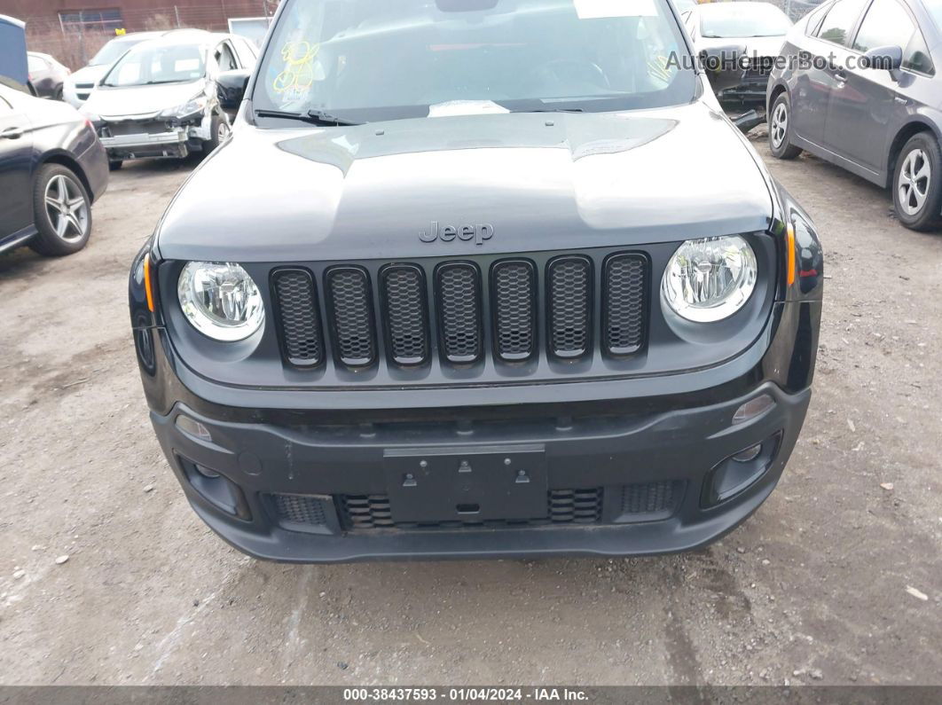 2017 Jeep Renegade Altitude 4x4 Black vin: ZACCJBBB6HPF52192