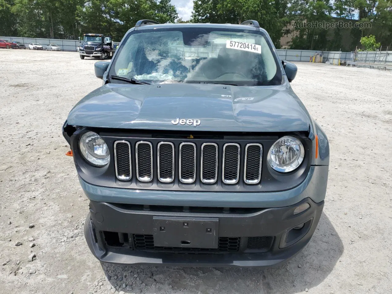 2017 Jeep Renegade Latitude Teal vin: ZACCJBBB6HPF99965