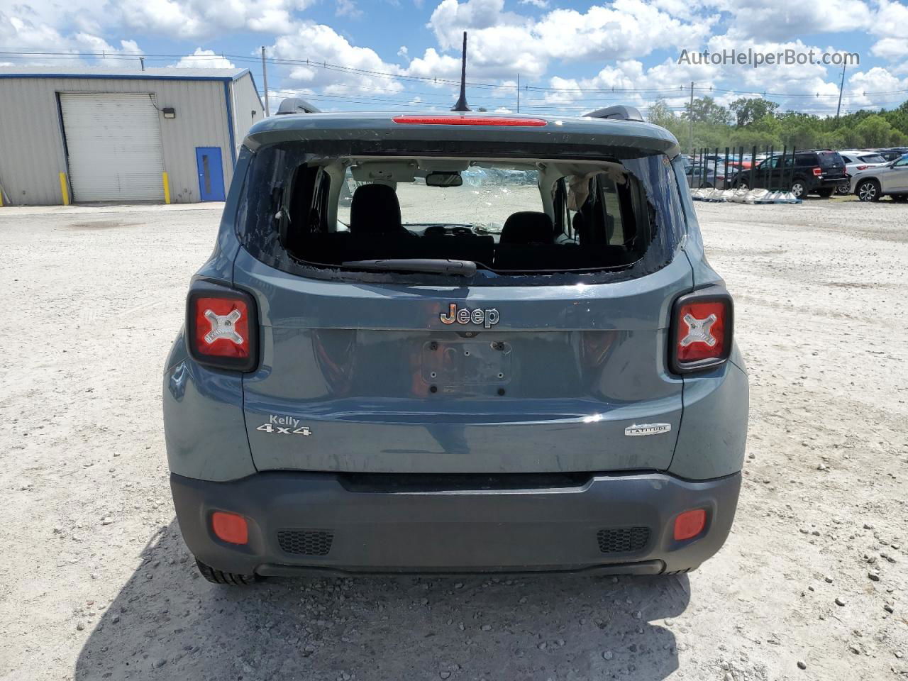 2017 Jeep Renegade Latitude Teal vin: ZACCJBBB6HPF99965