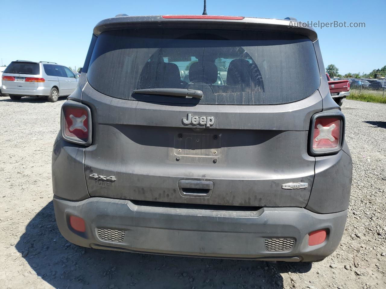 2018 Jeep Renegade Latitude Charcoal vin: ZACCJBBB6JPH77489