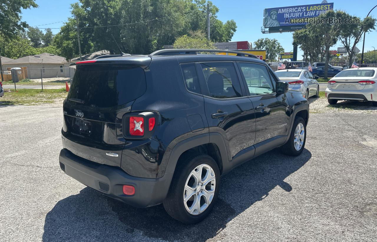 2017 Jeep Renegade Latitude Black vin: ZACCJBBB7HPE49265