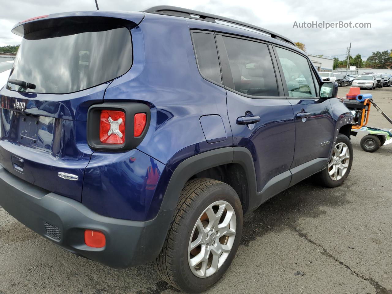 2018 Jeep Renegade Latitude Blue vin: ZACCJBBB7JPG91818