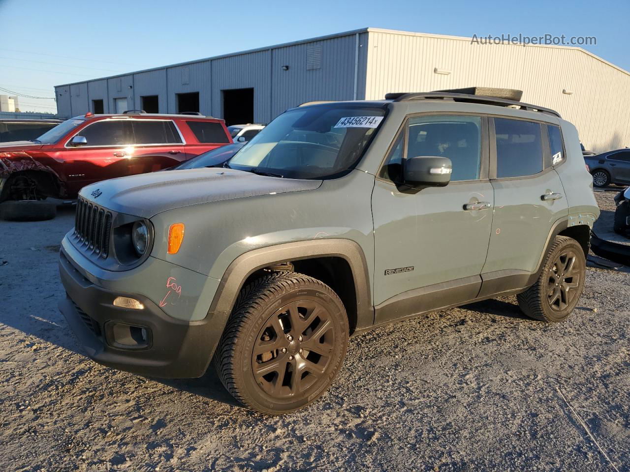 2017 Jeep Renegade Latitude Gray vin: ZACCJBBB8HPE63899