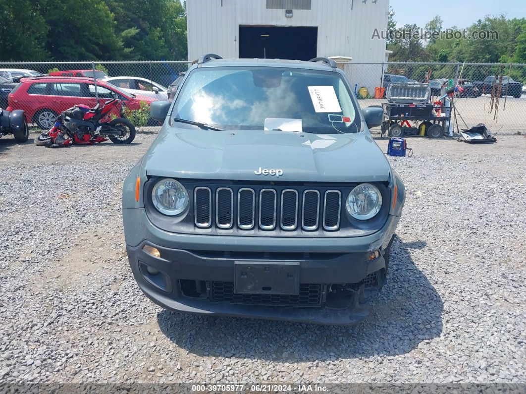 2017 Jeep Renegade Latitude 4x4 Серый vin: ZACCJBBB8HPF43705