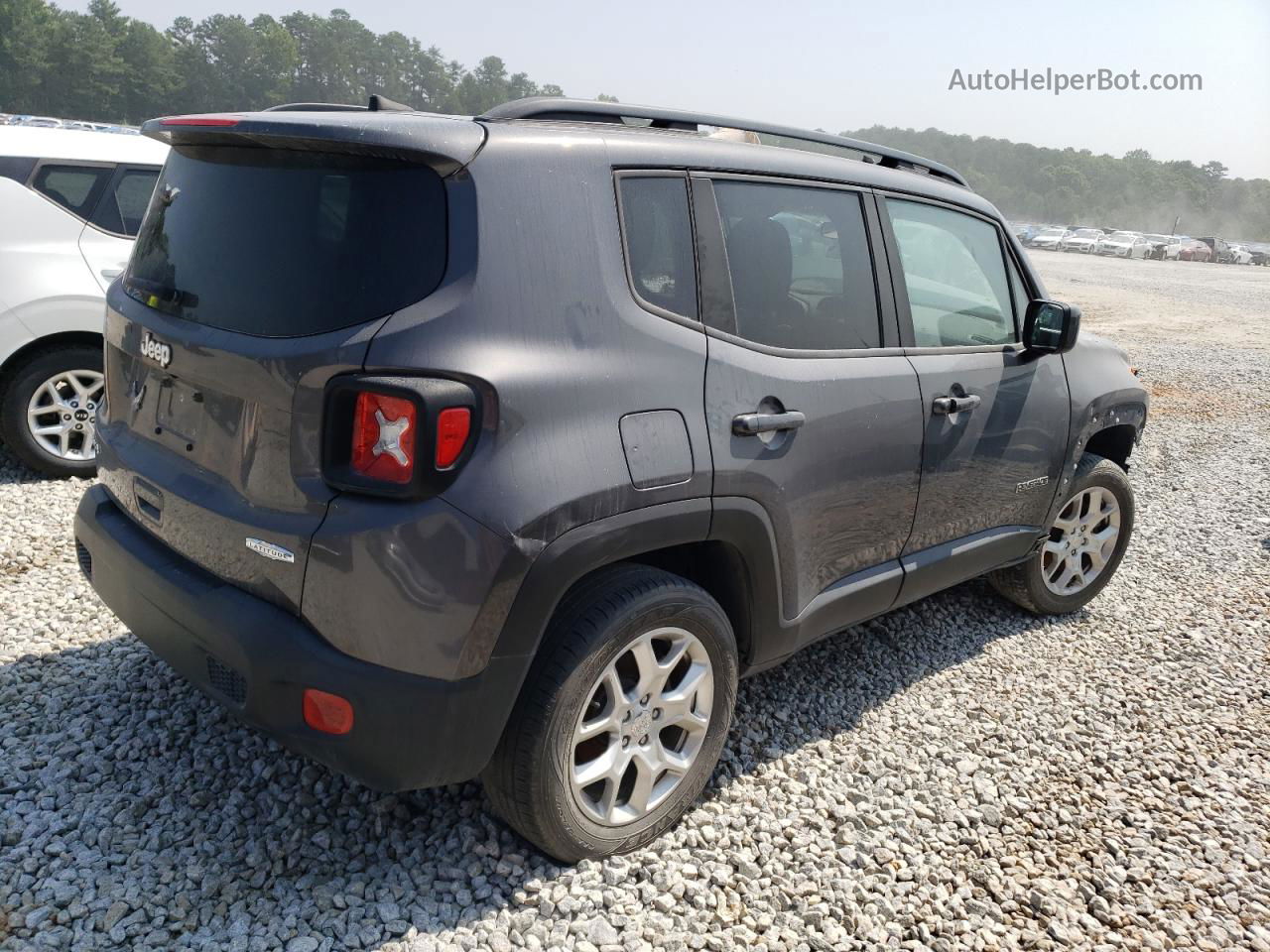 2018 Jeep Renegade Latitude Серый vin: ZACCJBBB8JPG95280