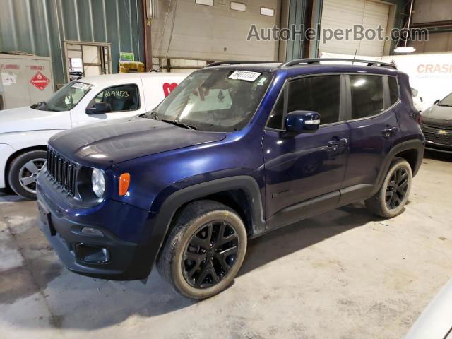 2018 Jeep Renegade Latitude Синий vin: ZACCJBBB8JPH77915