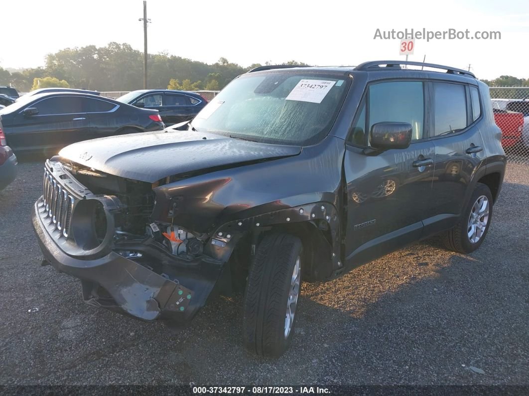 2018 Jeep Renegade Latitude Gray vin: ZACCJBBB8JPH84959