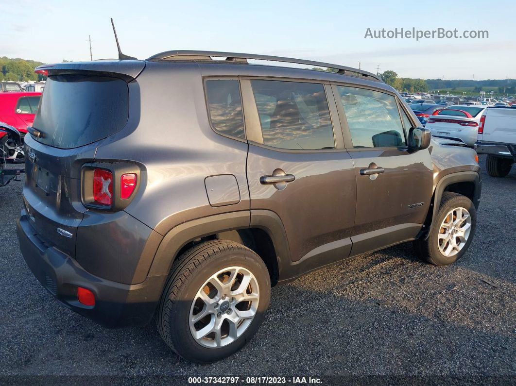 2018 Jeep Renegade Latitude Gray vin: ZACCJBBB8JPH84959