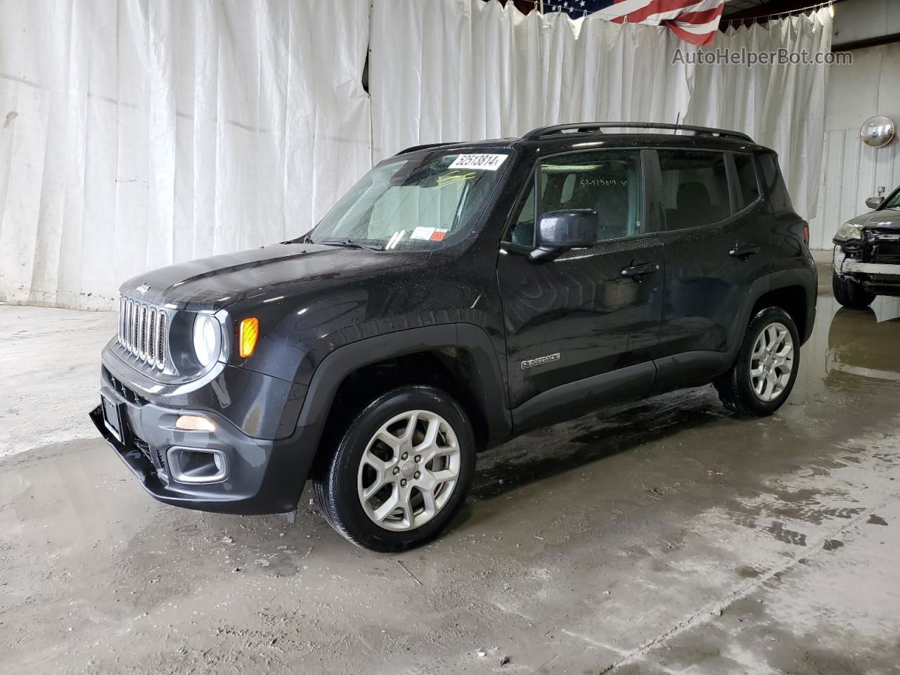 2018 Jeep Renegade Latitude Black vin: ZACCJBBB8JPJ21758