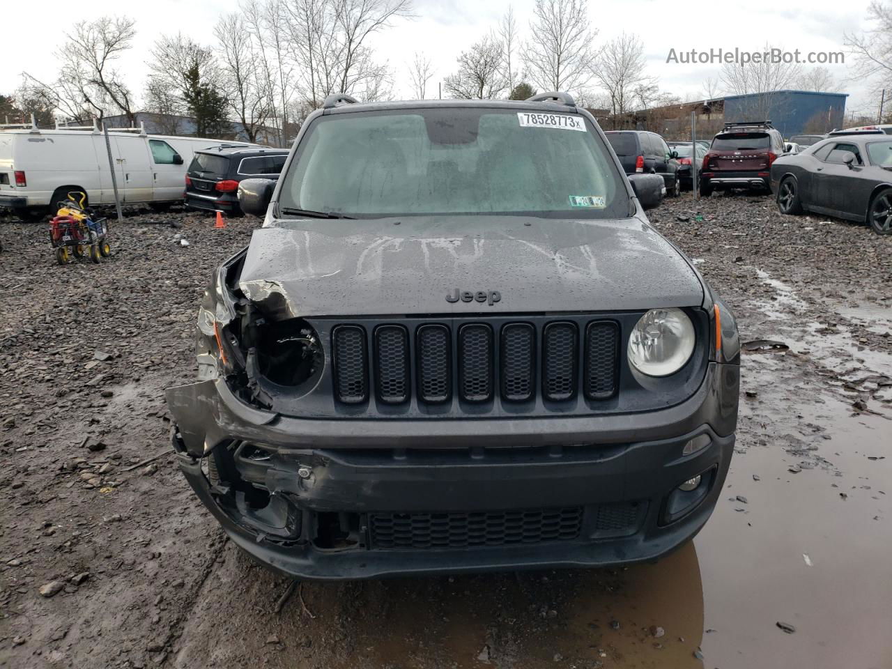 2018 Jeep Renegade Latitude Charcoal vin: ZACCJBBB8JPJ52962