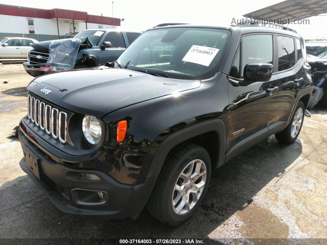 2017 Jeep Renegade Latitude Black vin: ZACCJBBB9HPF59587