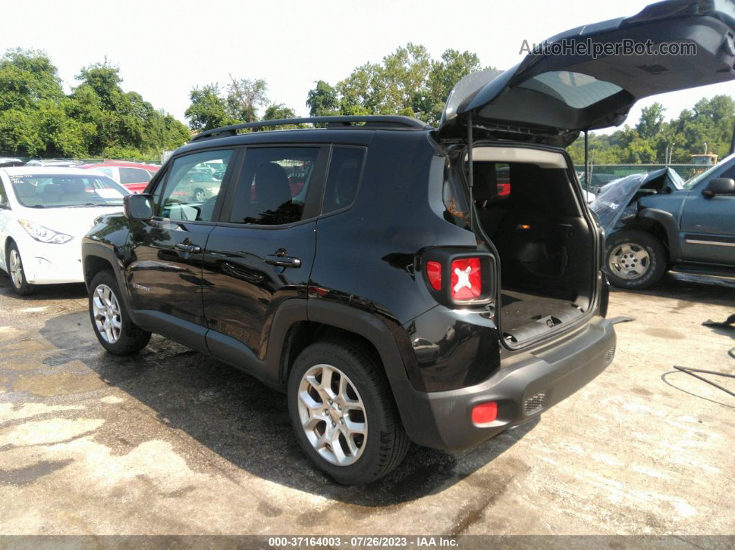 2017 Jeep Renegade Latitude Black vin: ZACCJBBB9HPF59587