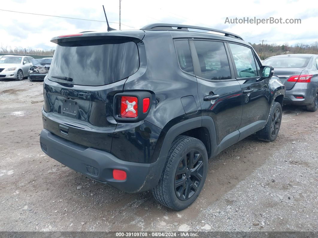 2018 Jeep Renegade Altitude 4x4 Black vin: ZACCJBBB9JPH09705