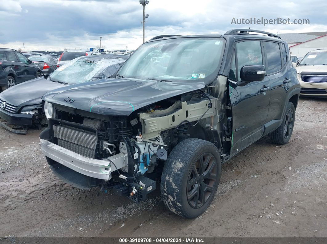 2018 Jeep Renegade Altitude 4x4 Black vin: ZACCJBBB9JPH09705