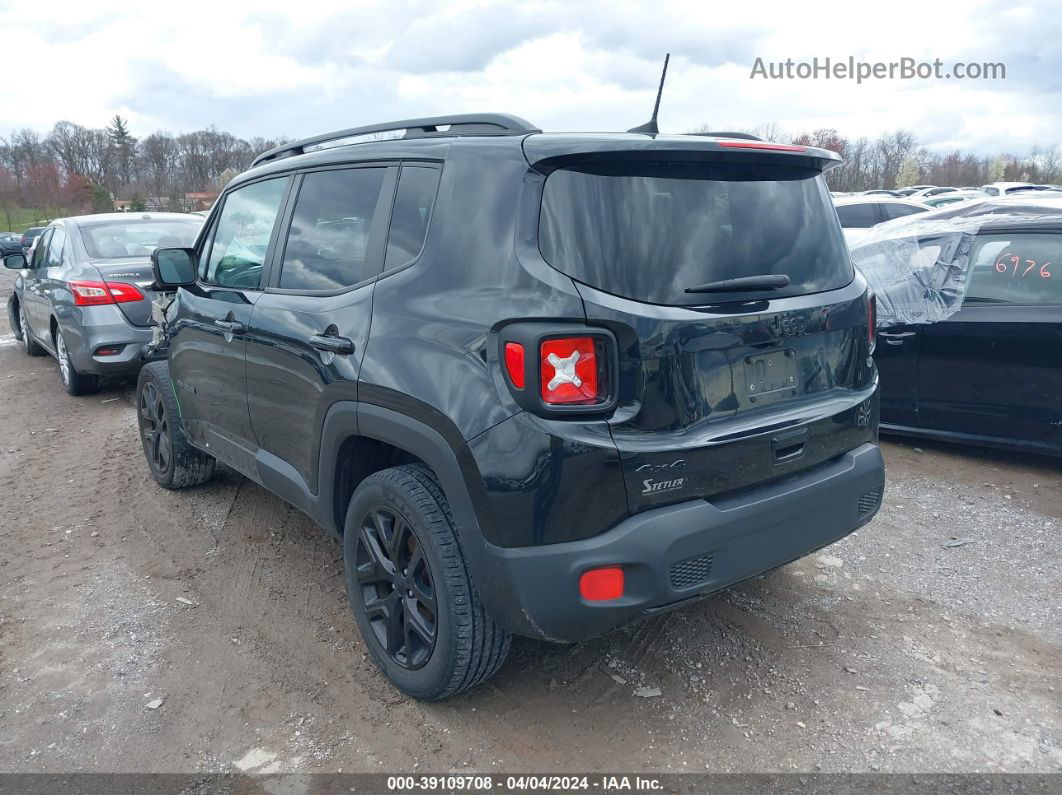 2018 Jeep Renegade Altitude 4x4 Black vin: ZACCJBBB9JPH09705