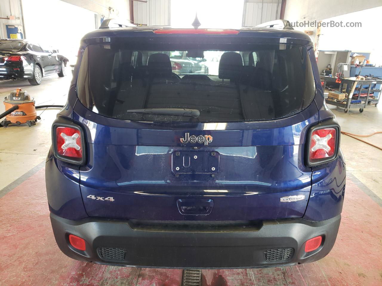 2018 Jeep Renegade Latitude Blue vin: ZACCJBBB9JPJ03088