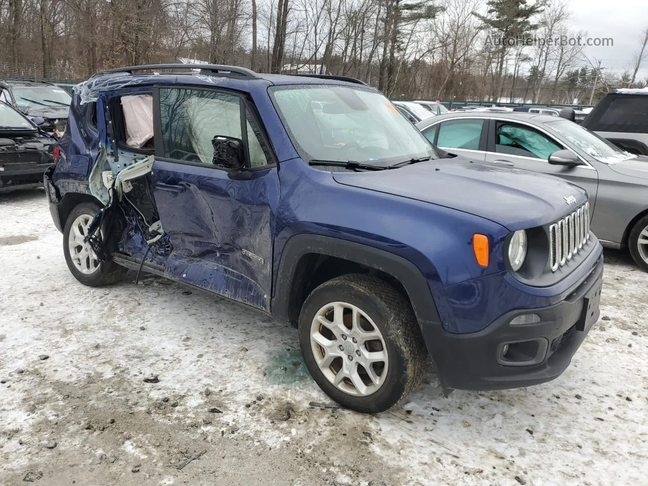 2018 Jeep Renegade Latitude Blue vin: ZACCJBBB9JPJ04984