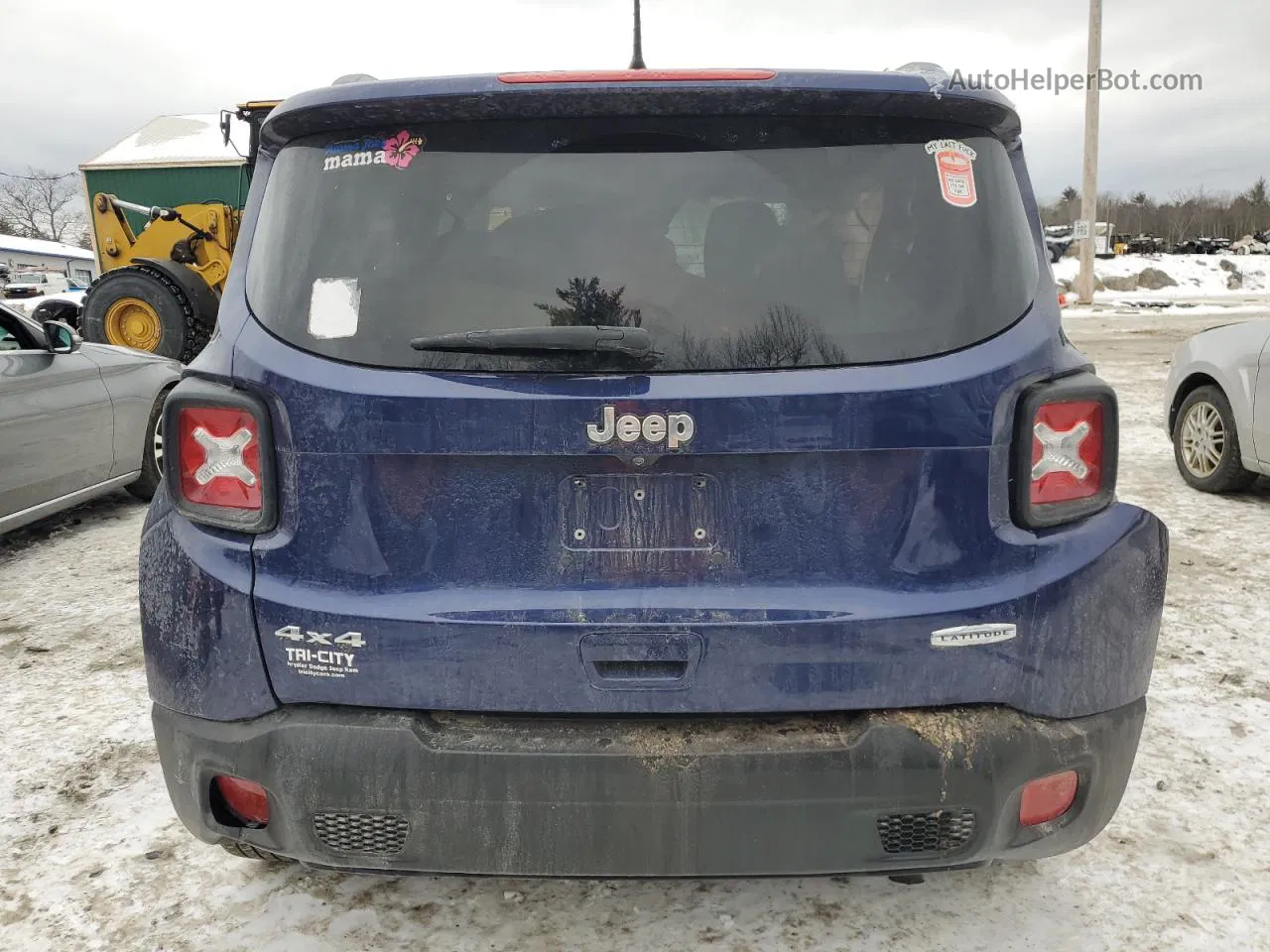 2018 Jeep Renegade Latitude Blue vin: ZACCJBBB9JPJ04984