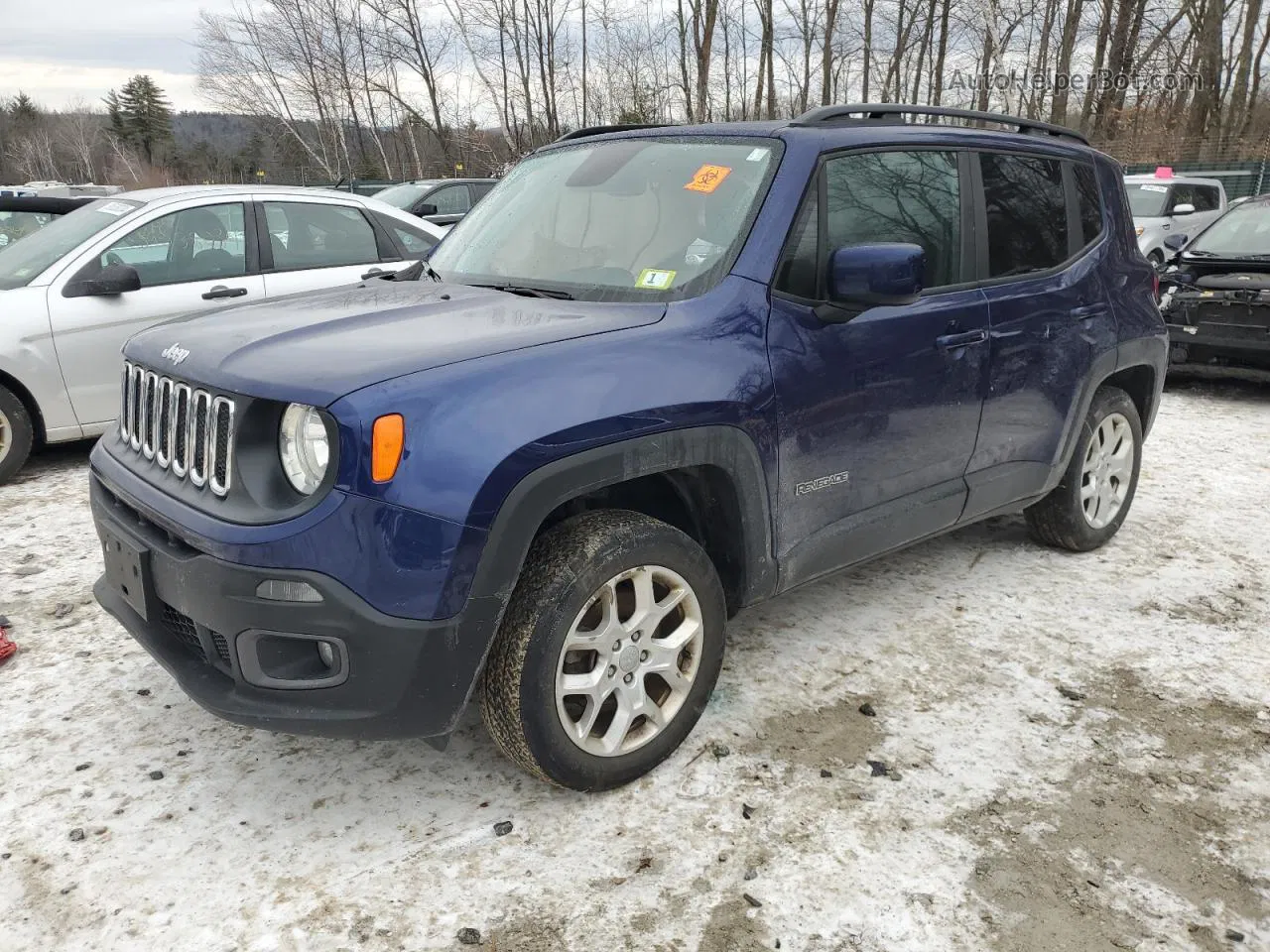 2018 Jeep Renegade Latitude Blue vin: ZACCJBBB9JPJ04984