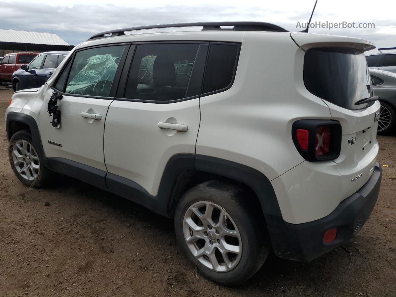 2018 Jeep Renegade Latitude White vin: ZACCJBBB9JPJ16102