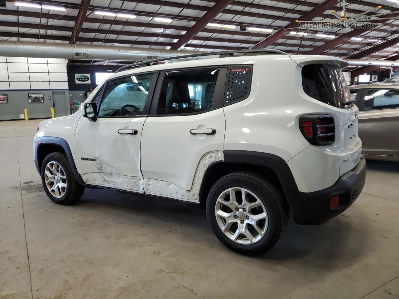 2018 Jeep Renegade Latitude White vin: ZACCJBBB9JPJ23860