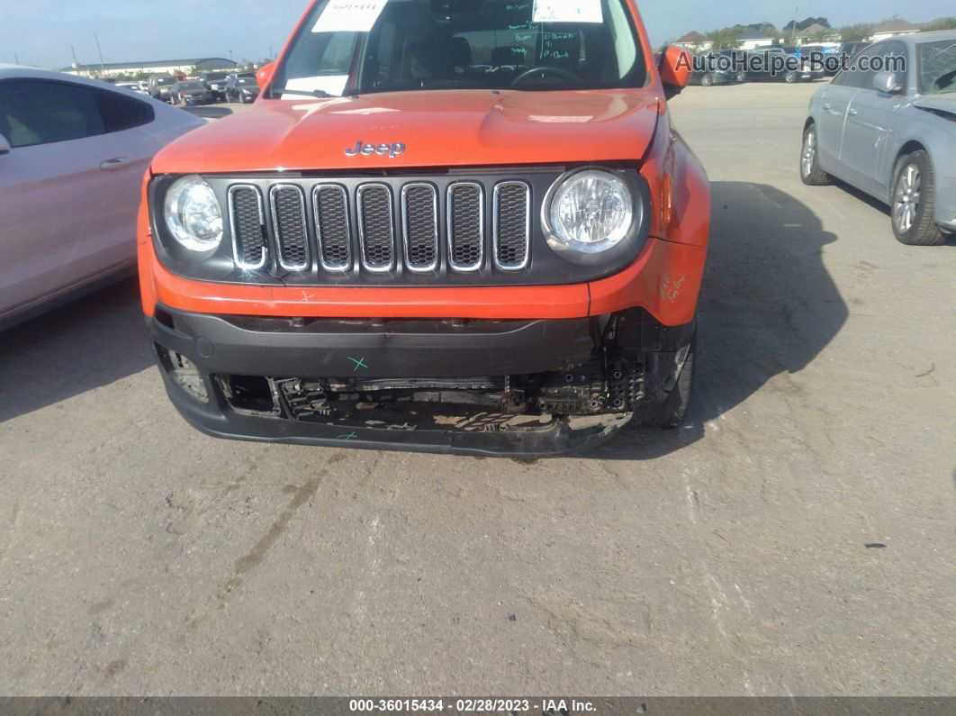 2017 Jeep Renegade Latitude Orange vin: ZACCJBBBXHPE47901