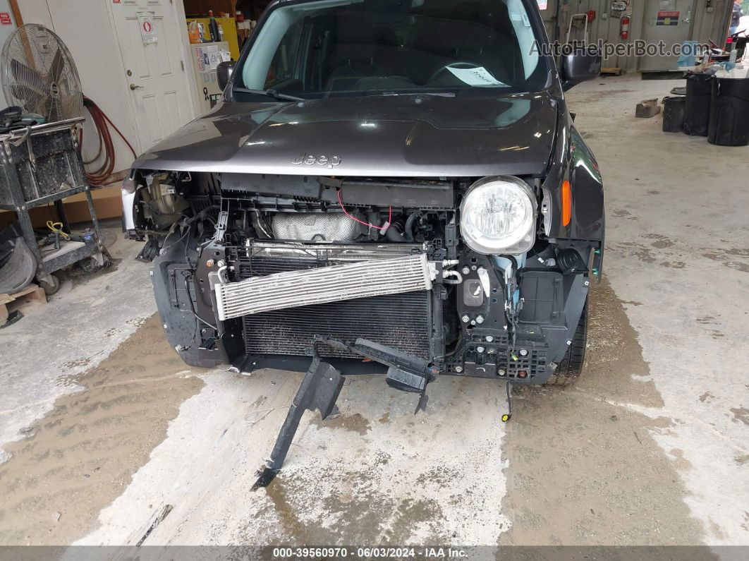 2017 Jeep Renegade Latitude 4x4 Gray vin: ZACCJBBBXHPE51740