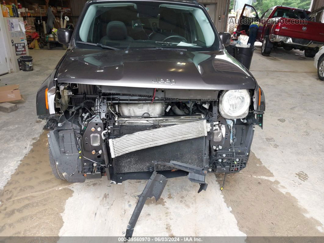 2017 Jeep Renegade Latitude 4x4 Gray vin: ZACCJBBBXHPE51740