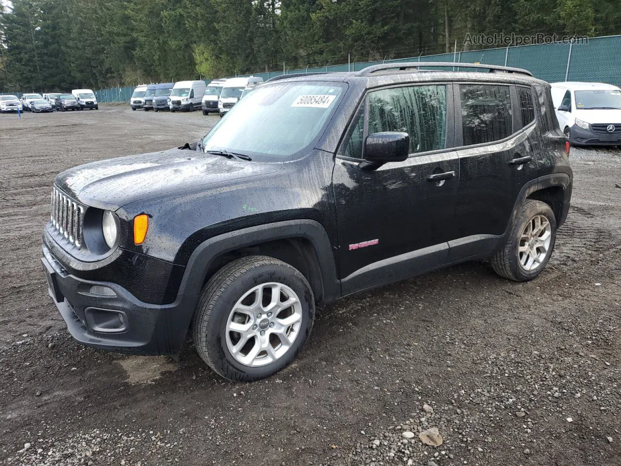 2017 Jeep Renegade Latitude Black vin: ZACCJBBBXHPF39798