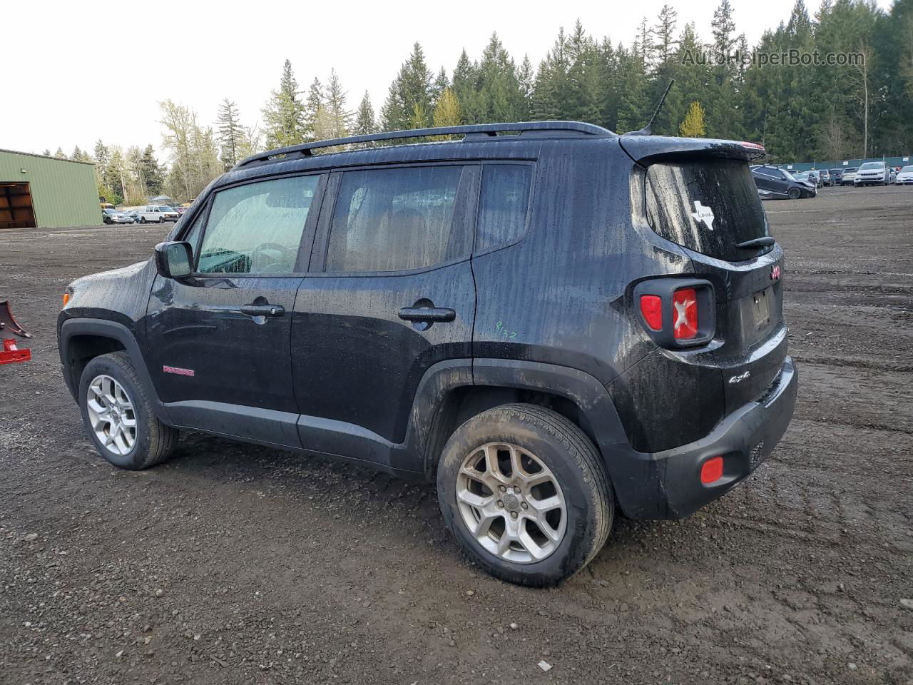 2017 Jeep Renegade Latitude Black vin: ZACCJBBBXHPF39798