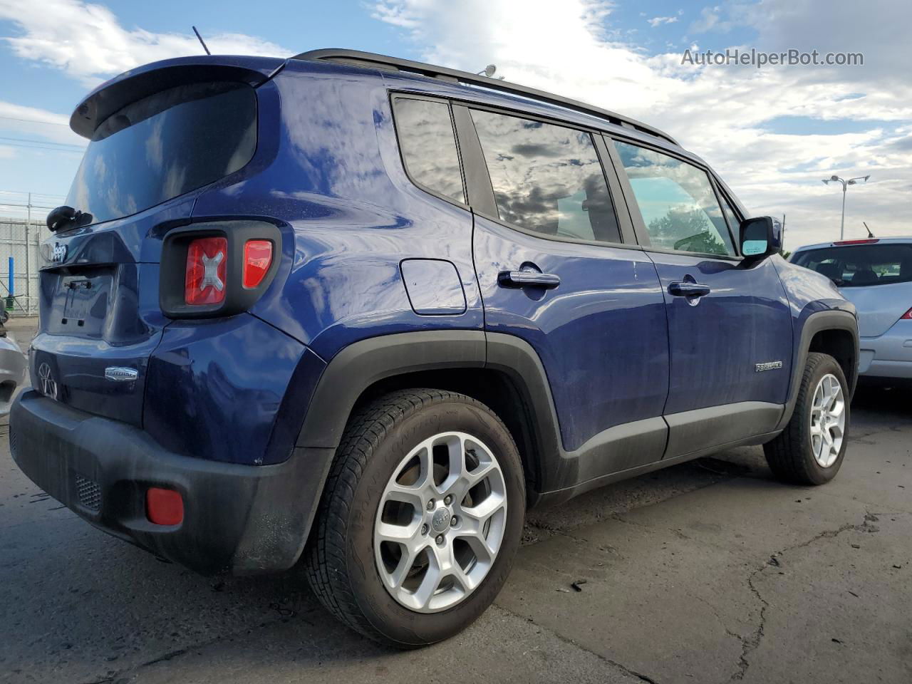 2017 Jeep Renegade Latitude Blue vin: ZACCJBBBXHPF99547