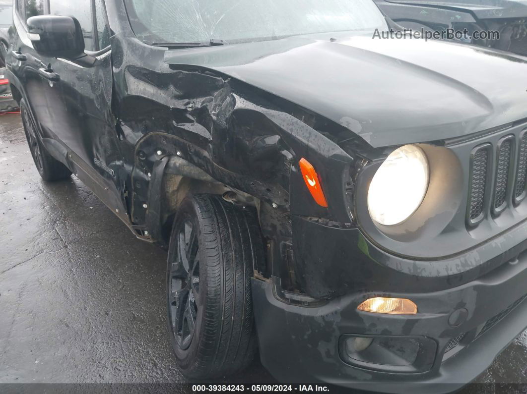 2018 Jeep Renegade Altitude 4x4 Black vin: ZACCJBBBXJPG79436