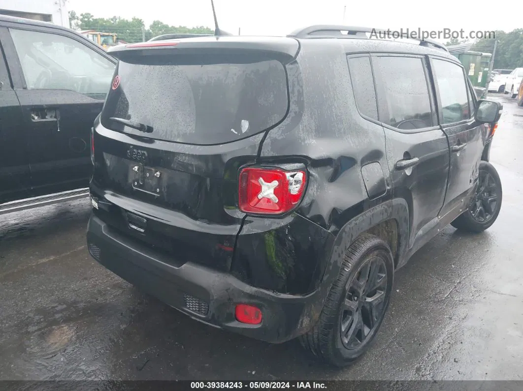 2018 Jeep Renegade Altitude 4x4 Black vin: ZACCJBBBXJPG79436