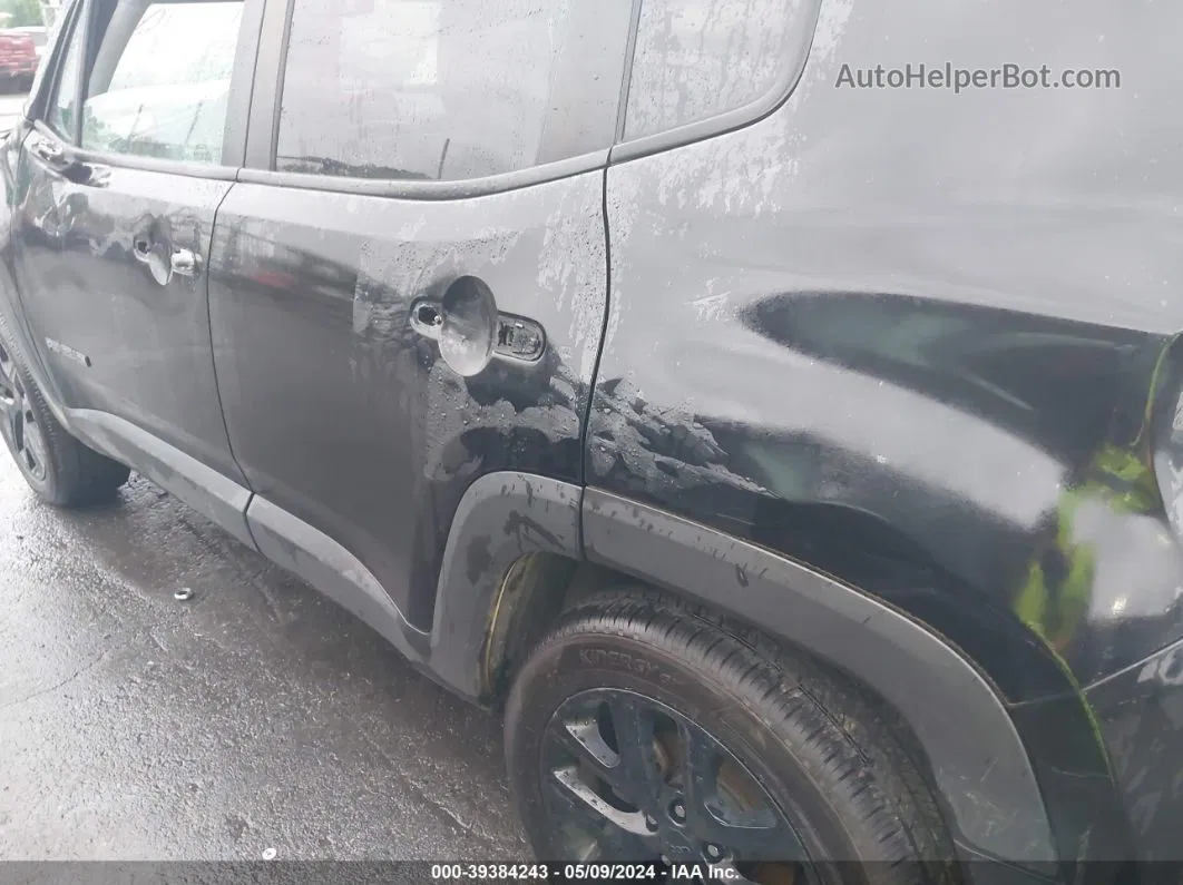 2018 Jeep Renegade Altitude 4x4 Black vin: ZACCJBBBXJPG79436