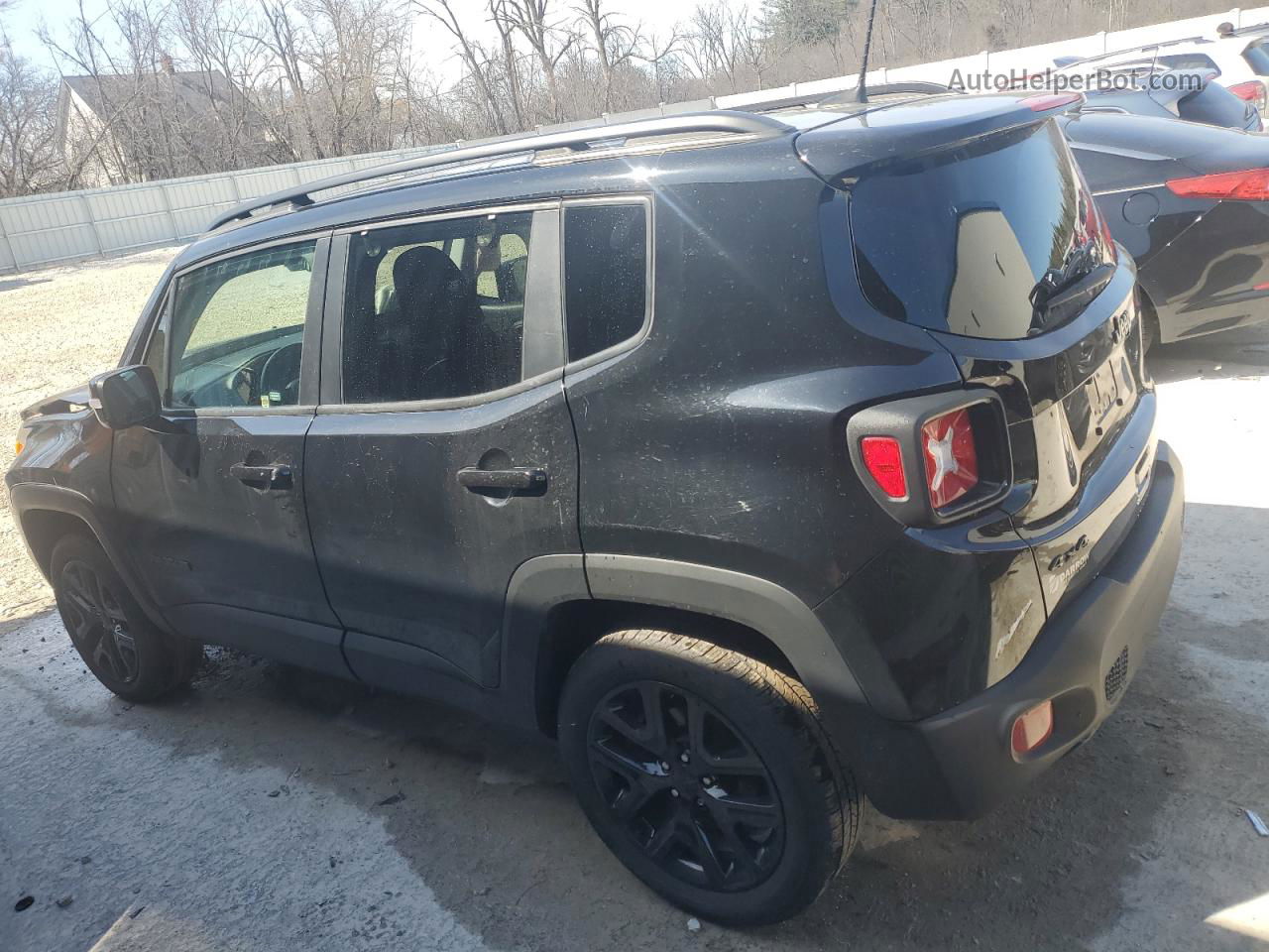 2018 Jeep Renegade Latitude Black vin: ZACCJBBBXJPG87309