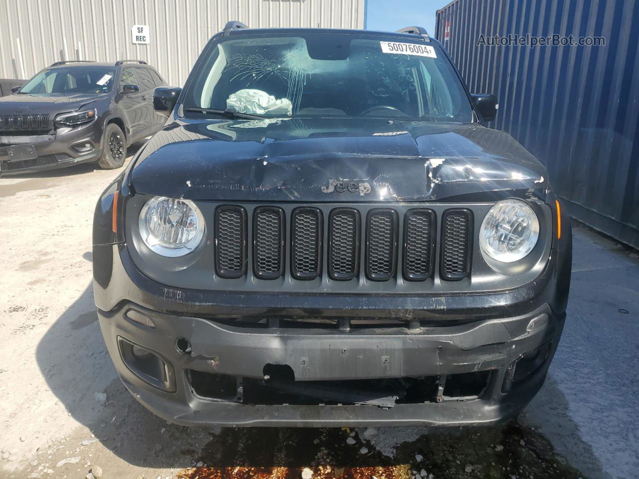 2018 Jeep Renegade Latitude Black vin: ZACCJBBBXJPG87309