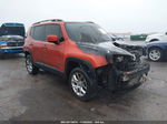 2018 Jeep Renegade Latitude 4x4 Orange vin: ZACCJBBBXJPH23760