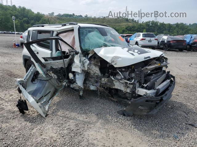 2018 Jeep Renegade Latitude White vin: ZACCJBBBXJPH93887