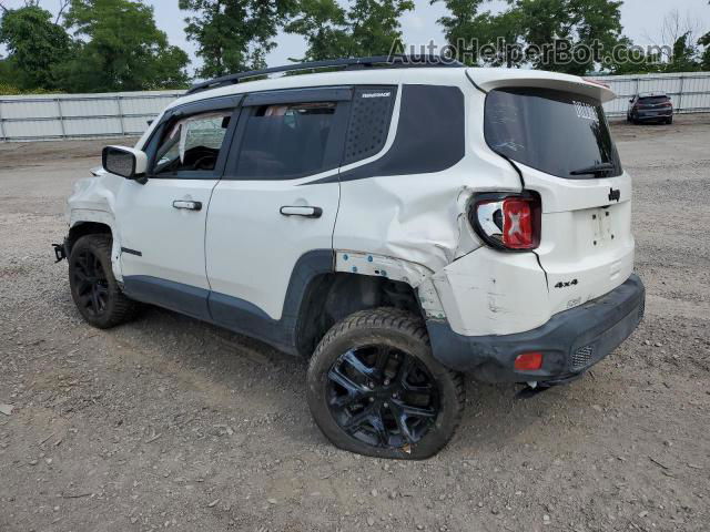 2018 Jeep Renegade Latitude White vin: ZACCJBBBXJPH93887