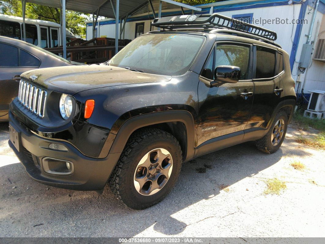 2015 Jeep Renegade Latitude Black vin: ZACCJBBH0FPB71245