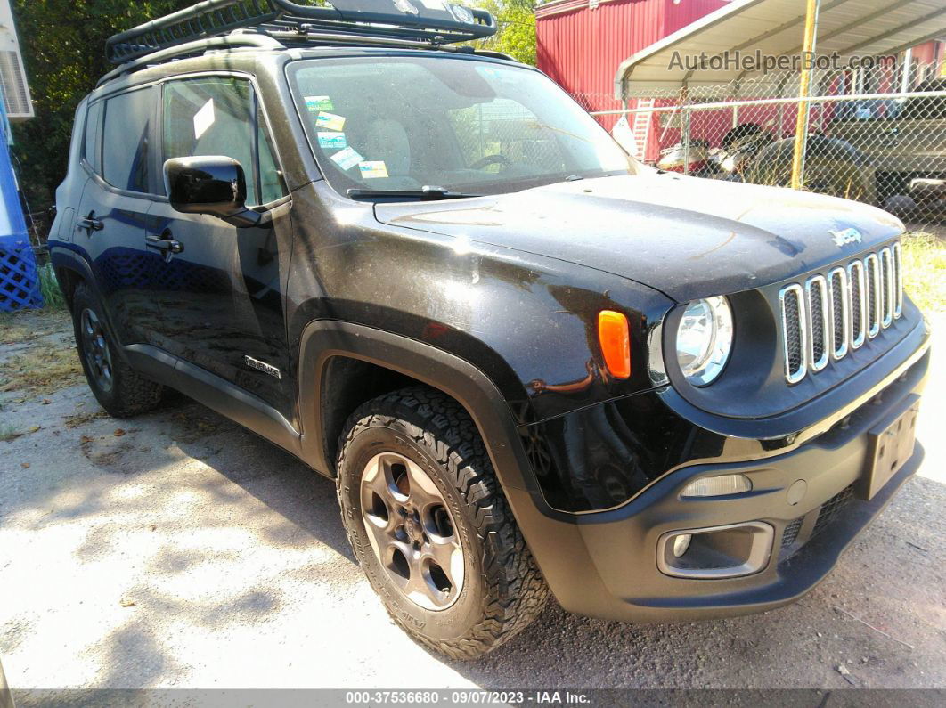 2015 Jeep Renegade Latitude Black vin: ZACCJBBH0FPB71245