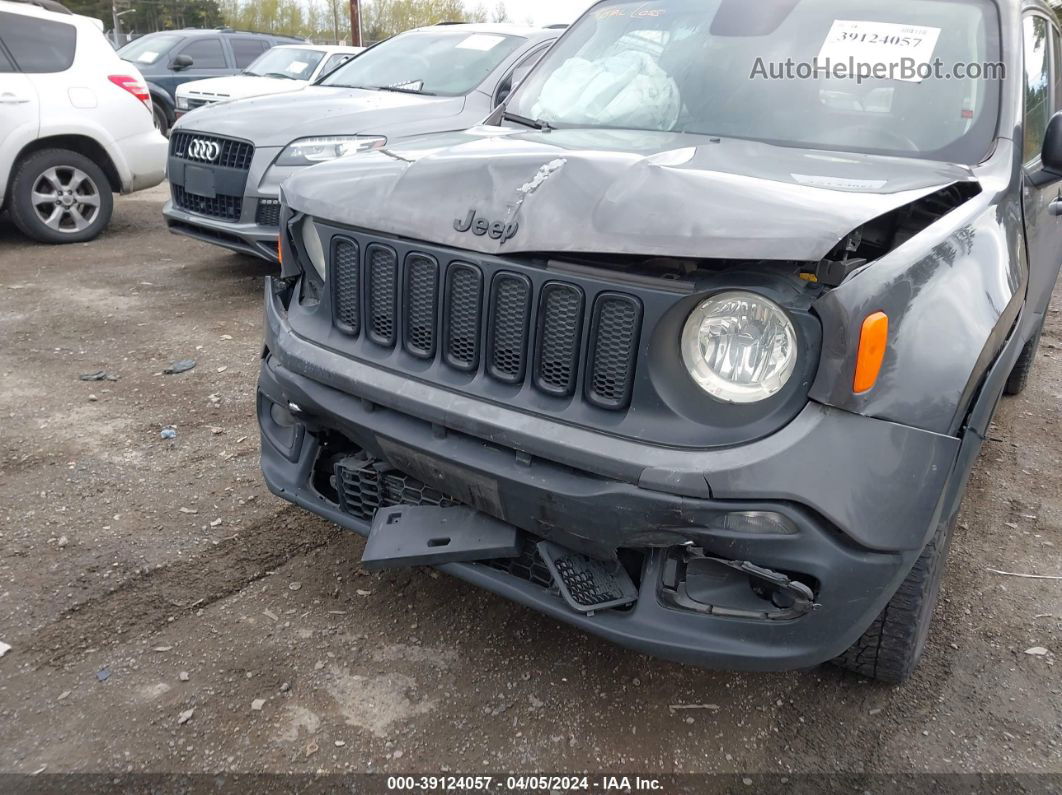 2018 Jeep Renegade Altitude 4x4 Серый vin: ZACCJBBH8JPG96966