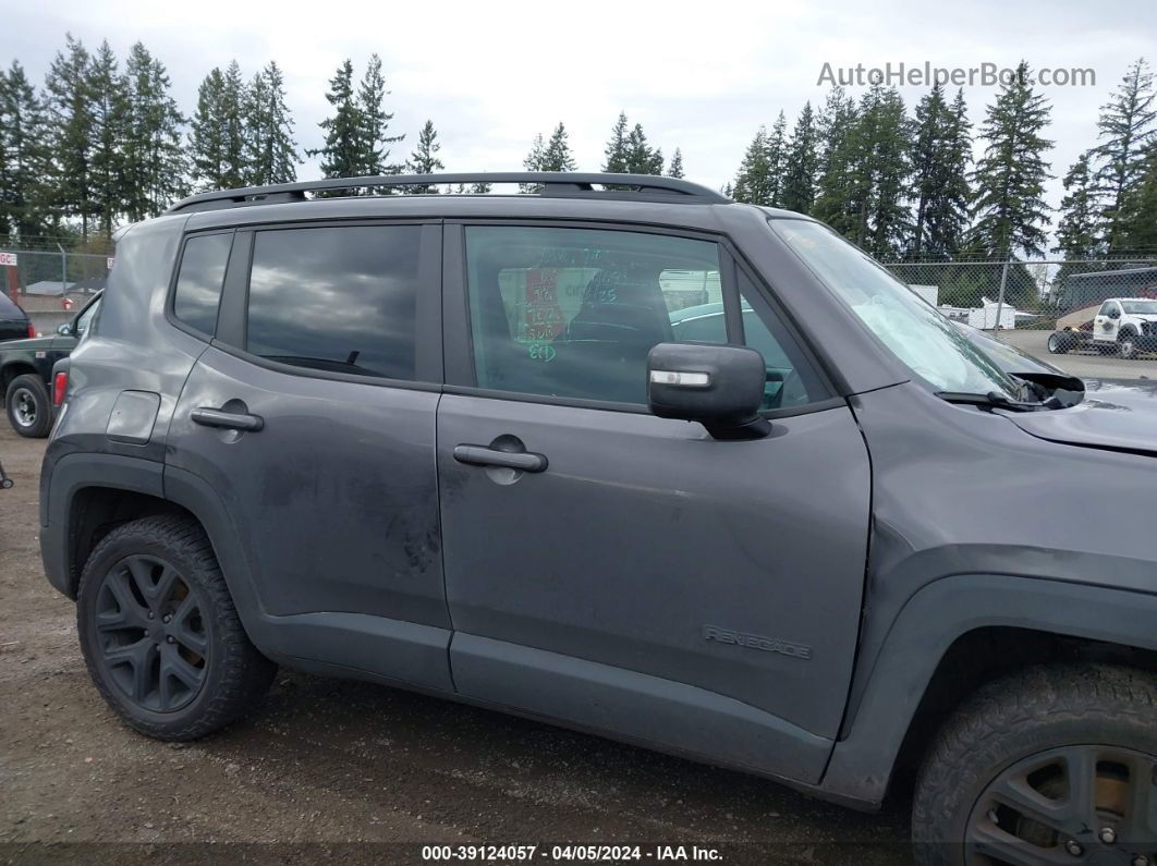 2018 Jeep Renegade Altitude 4x4 Серый vin: ZACCJBBH8JPG96966