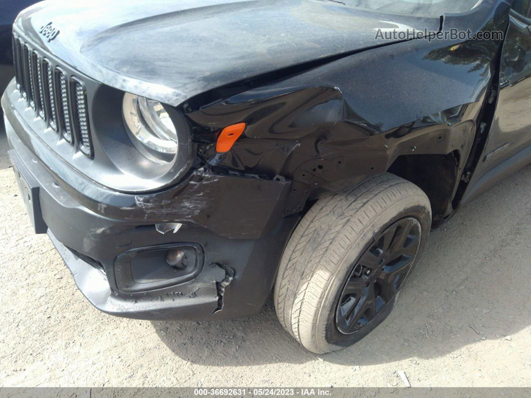 2018 Jeep Renegade Altitude Black vin: ZACCJBBHXJPH08244