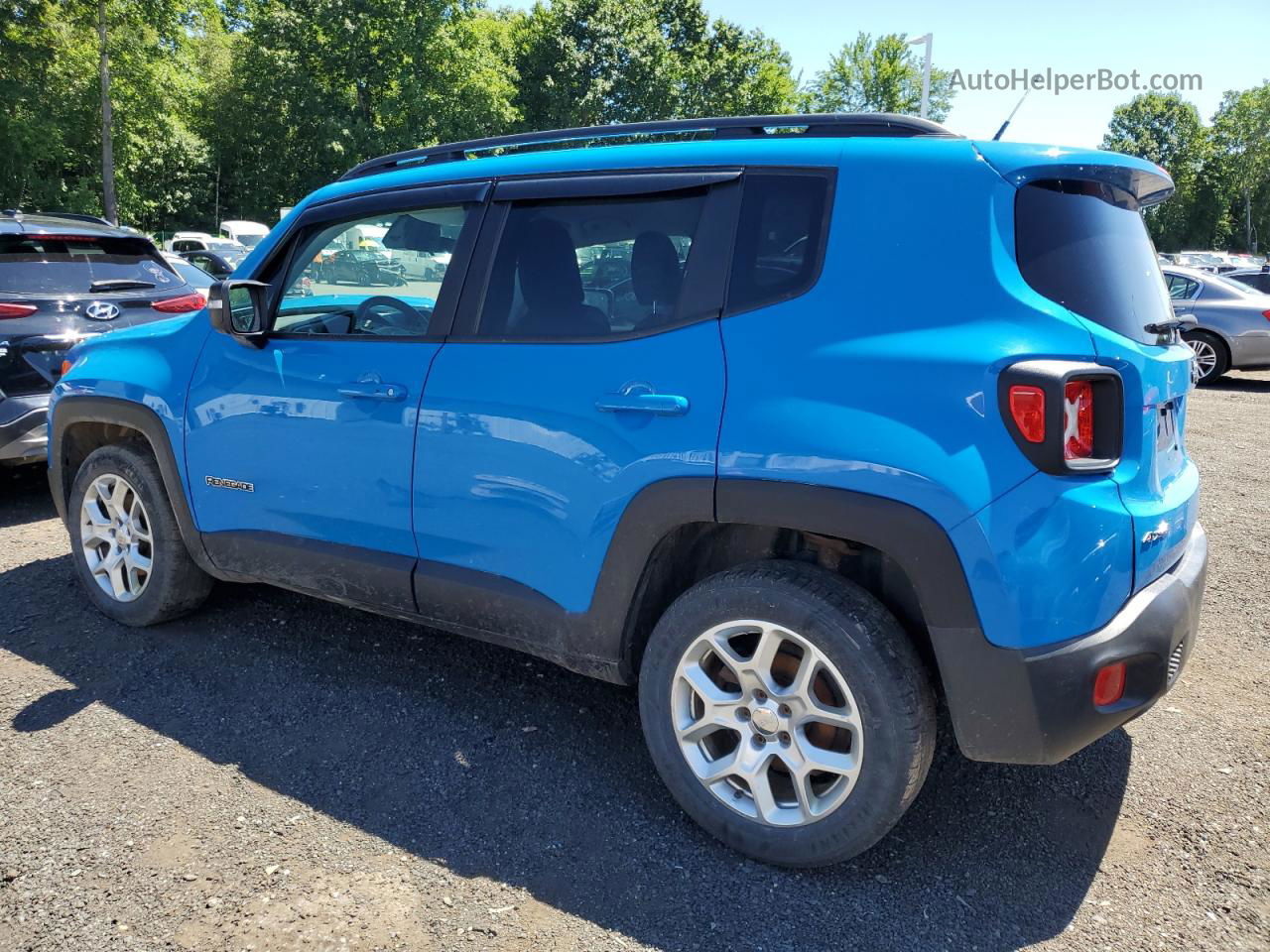 2015 Jeep Renegade Latitude Blue vin: ZACCJBBT0FPB32482