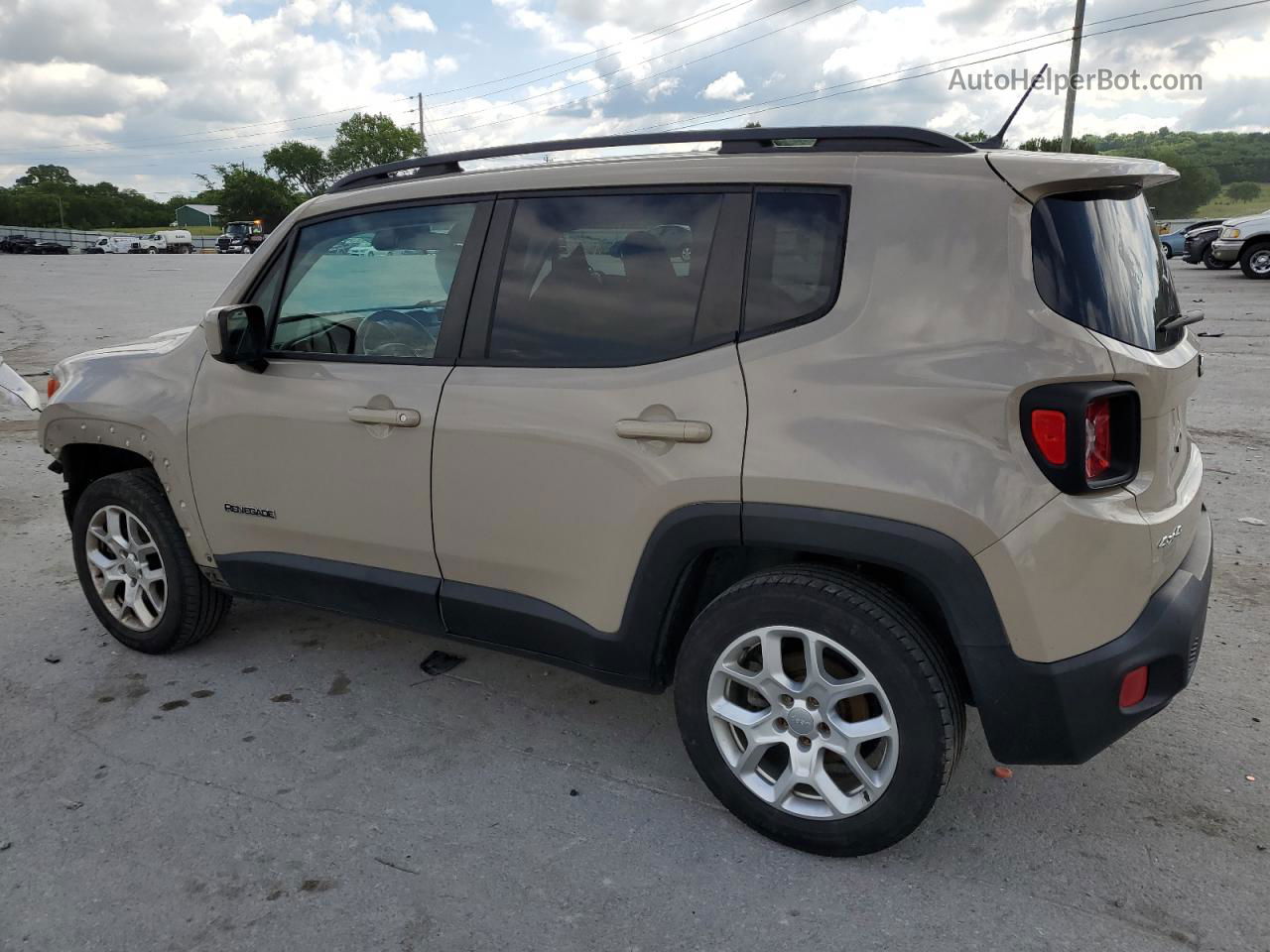 2015 Jeep Renegade Latitude Brown vin: ZACCJBBT0FPB55319