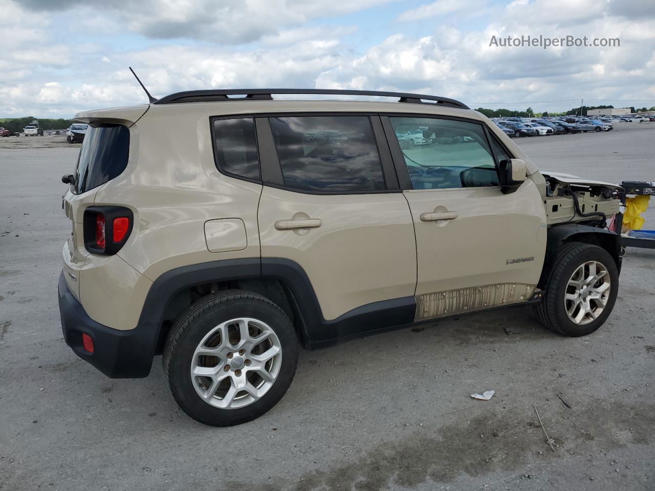 2015 Jeep Renegade Latitude Brown vin: ZACCJBBT0FPB55319